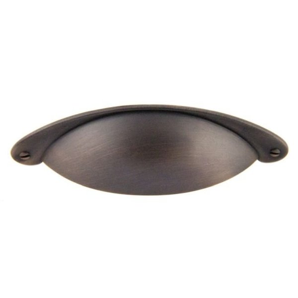 Crown 5" Hooded Shaker Cup Cabinet Pull with 3" Center to Center Oil Rubbed Bronze Finish CHP823310B